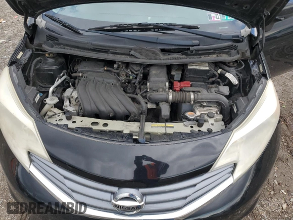 2014 Nissan Note S with VIN 3N1CE2CP1EL397783, listed as a Copart auction lot 55962895 with 108,769 mi miles and Salvage title. Bid and sale history available at DreamBid. Image 11.