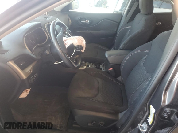 2017 Jeep Cherokee Latitude with VIN 1C4PJMCS5HW545748, listed as a Copart auction lot 51156965 with 106,857 mi miles and Salvage Title. Bid and sale history available at carsss.com. Image 7.