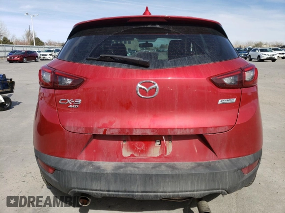 2017 Mazda CX-3 Grand Touring z VIN JM1DKFD74H0167026, wystawiony jako Copart lot #48817725 z przebiegiem 84 053 mil mil oraz Szkody całkowita. Historia ofert i sprzedaży dostępna na DreamBid. Obrazek 6.