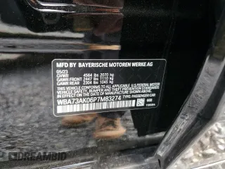 2023 BMW 2 Series 228i xDrive with VIN WBA73AK06P7M83274, listed as a Copart auction lot 82286654 with 27,624 mi miles and Salvage Title. Bid and sale history available at carsss.com. Image 12.