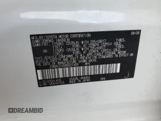 2008 Toyota RAV4 Ltd with VIN JTMZK31V085021409, listed as a Copart auction lot 48679655 with 110,706 mi miles and Salvage Title. Bid and sale history available at carsss.com. Image 14.