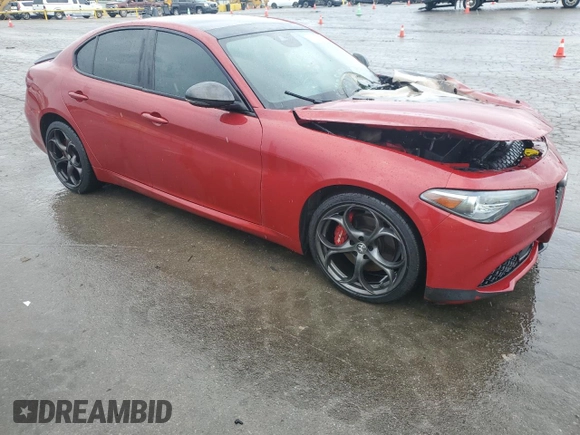 2019 Alfa Romeo Giulia Ti с VIN ZARFANBN3K7606373, выставлен на аукционе Copart как лот 61106055 с пробегом Не указан миль и Списание • Salvage title. История ставок и продаж доступна на DreamBid. Изображение 4.