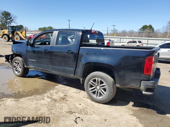 2022 Chevrolet Colorado 2WD Work Truck with VIN 1GCGSBEA4N1262269, listed as a Copart auction lot 46918135 with 26,682 mi miles and Salvage title. Bid and sale history available at DreamBid. Image 2.