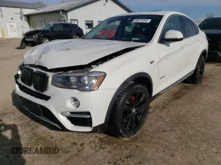 2015 BMW X4 xDrive28i with VIN 5UXXW3C59F0F89565, listed as a Copart auction lot 50074344 with 109,942 mi miles. Bid and sale history available at carsss.com. Image 1.
