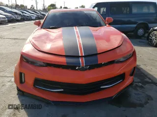 2018 Chevrolet Camaro 2LT with VIN 1G1FD1RSXJ0161054, listed as a Copart auction lot 43664293 with 24,817 mi miles. Bid and sale history available at carsss.com. Image 5.