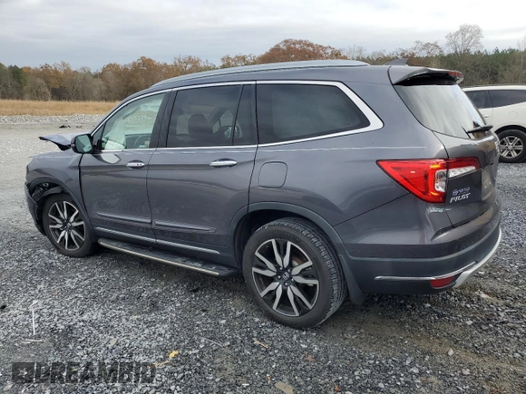 2020 Honda Pilot Touring 8-Passenger with VIN 5FNYF5H93LB001344, listed as a Copart auction lot 85504984 with 38,384 mi miles and Salvage Title. Bid and sale history available at DreamBid. Image 2.