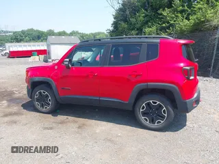 2016 Jeep Renegade Trailhawk with VIN ZACCJBCT0GPD21696, listed as a IAAI auction lot 42651973 with 91,106 mi miles and . Bid and sale history available at DreamBid. Image 3.