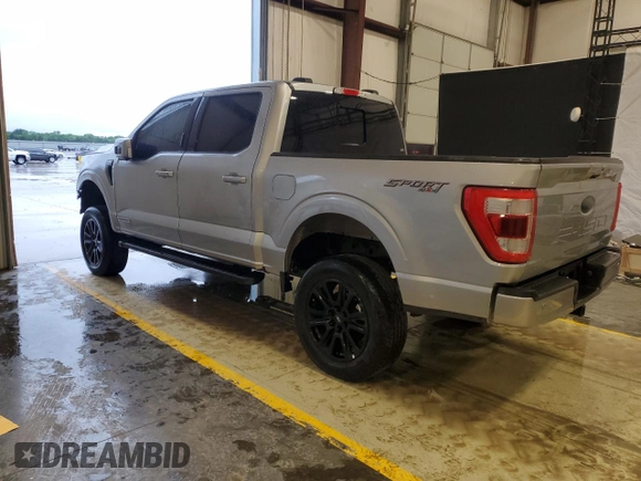2023 Ford F-150 XL with VIN 1FTFW1ED3PFB64344, listed as a Copart auction lot 55409115 with 20,817 mi miles and Salvage Title. Bid and sale history available at carsss.com. Image 2.