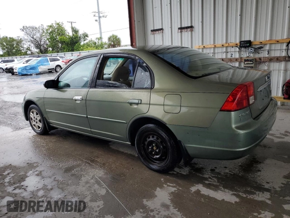 2003 Honda Civic LX with VIN 2HGES16503H527739, listed as a Copart auction lot 56698905 with 159,788 mi miles and Clean Title. Bid and sale history available at DreamBid. Image 2.
