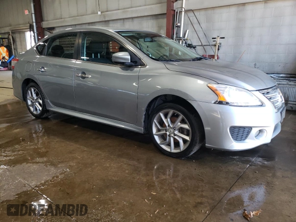 2013 Nissan Sentra FE+ S with VIN 3N1AB7AP5DL715192, listed as a Copart auction lot 54673125 with 211,149 mi miles and Clean Title. Bid and sale history available at DreamBid. Image 4.
