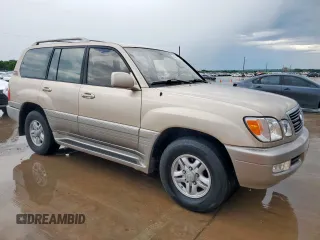 2000 Lexus LX 470 with VIN JT6HT00W8Y0118377, listed as a Copart auction lot 55614435 with 230,542 mi miles and Clean Title. Bid and sale history available at carsss.com. Image 4.