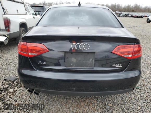 2010 Audi A4 2.0T Premium with VIN WAUBFAFL9AN070306, listed as a Copart auction lot 47999735 with 103,960 mi miles and Salvage Title. Bid and sale history available at carsss.com. Image 6.