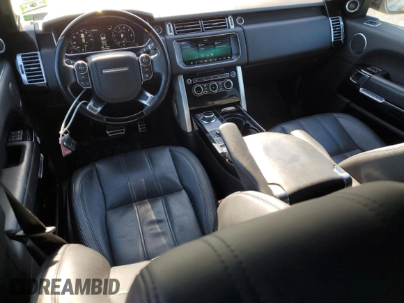 2017 Land Rover Range Rover с VIN SALGS2FEXHA334025, выставлен на аукционе Copart как лот 41811675 с пробегом 57 527 миль миль и Списание • Salvage title. История ставок и продаж доступна на DreamBid. Изображение 8.