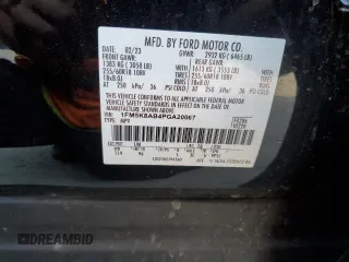 2023 Ford Police Interceptor Utility z VIN 1FM5K8AB4PGA20067, wystawiony jako Copart lot #52790805 z przebiegiem 26 755 mil mil oraz Szkoda całkowita • Salvage title. Historia ofert i sprzedaży dostępna na DreamBid. Obrazek 13.