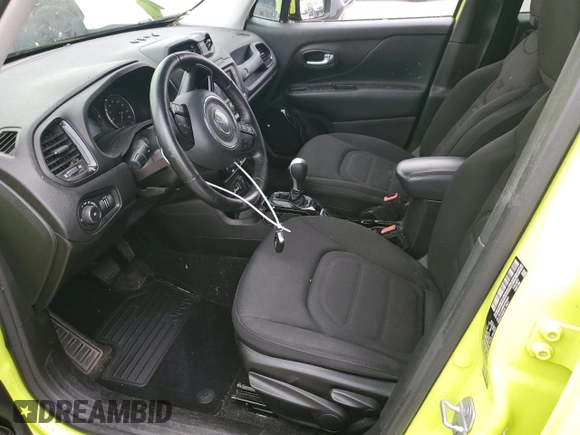 2017 Jeep Renegade Altitude z VIN ZACCJABB9HPF62841, wystawiony jako Copart lot #59734635 z przebiegiem 41 334 mil mil oraz Szkoda całkowita • Salvage title. Historia ofert i sprzedaży dostępna na DreamBid. Obrazek 7.