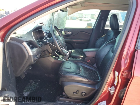 2016 Jeep Cherokee Trailhawk z VIN 1C4PJMBS0GW306317, wystawiony jako Copart lot #50572995 z przebiegiem Nie podano mil oraz Nie do naprawy • Non repairable. Historia ofert i sprzedaży dostępna na DreamBid. Obrazek 7.