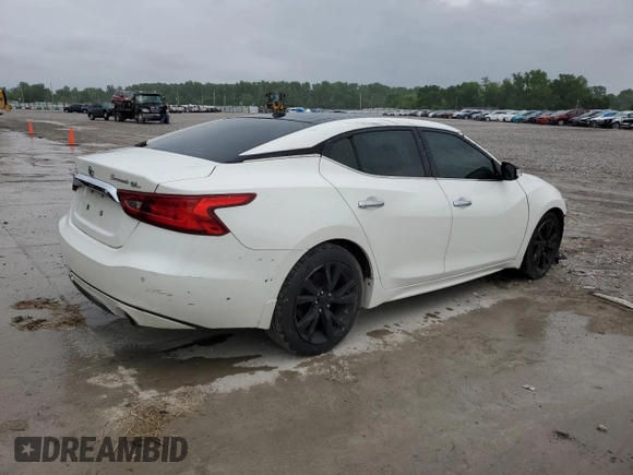 2017 Nissan Maxima Platinum with VIN 1N4AA6AP3HC392701, listed as a Copart auction lot 55589355 with 121,458 mi miles and Salvage title. Bid and sale history available at DreamBid. Image 3.