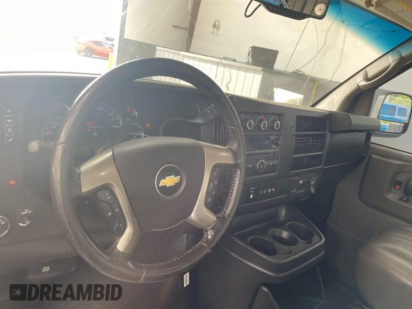 2015 Chevrolet Express Cargo with VIN 1GCWGFCF5F1172987, listed as a IAAI auction lot 42775101 with 159,466 mi miles and . Bid and sale history available at DreamBid. Image 1.