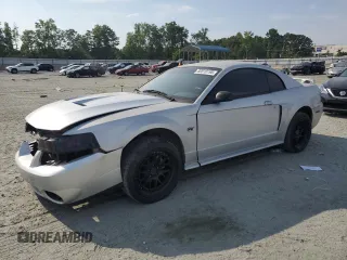 2003 Ford Mustang GT Deluxe with VIN 1FAFP42X03F305514, listed as a Copart auction lot 60518195 with 171,363 mi miles and Salvage title. Bid and sale history available at DreamBid. Image 1.