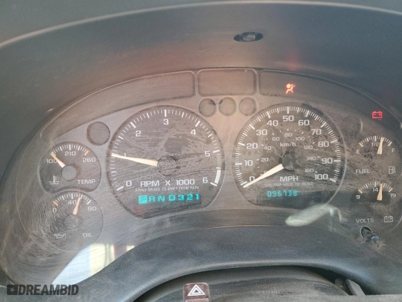 2003 Chevrolet Blazer LS with VIN 1GNDT13X73K112544, listed as a Copart auction lot 83819714 with 96,738 mi miles and Salvage Title. Bid and sale history available at carsss.com. Image 9.