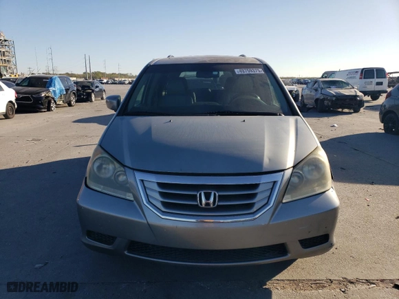 2008 Honda Odyssey EX-L with VIN 5FNRL387X8B086738, listed as a Copart auction lot 49759375 with 163,961 mi miles and Salvage Title. Bid and sale history available at carsss.com. Image 5.