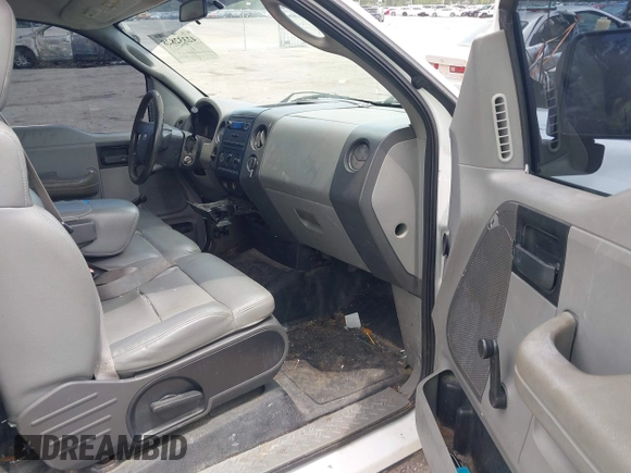2007 Ford F-150 STX with VIN 1FTRX12W87NA44206, listed as a IAAI auction lot 42332828 with 179,610 mi miles and . Bid and sale history available at DreamBid. Image 5.