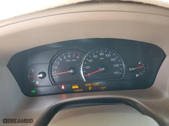 2007 Cadillac STS with VIN 1G6DW677170136074, listed as a Copart auction lot 47285545 with 114,321 mi miles and Salvage Title. Bid and sale history available at carsss.com. Image 9.