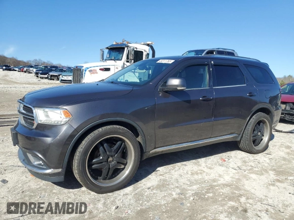 2015 Dodge Durango Limited with VIN 1C4RDJDGXFC917138, listed as a Copart auction lot 49311765 with 188,409 mi miles and Clean Title. Bid and sale history available at carsss.com. Image 1.