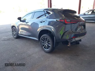 2024 Lexus NX with VIN 2T2GGCEZ6RC038902, listed as a IAAI auction lot 41902076 with 22,647 mi miles. Bid and sale history available at carsss.com. Image 3.