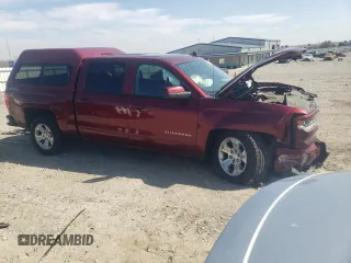 2017 Chevrolet Silverado 1500 LT with VIN 3GCUKREC7HG421093, listed as a Copart auction lot 48637125 with Not Provided miles and Salvage Title. Bid and sale history available at DreamBid. Image 4.