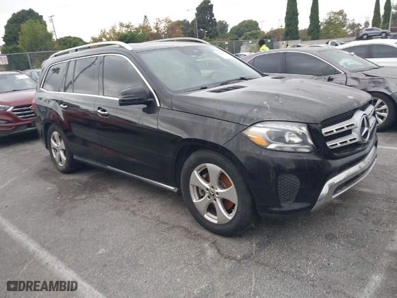 2019 Mercedes-Benz GLS with VIN 4JGDF6EE4KB581352, listed as a IAAI auction lot 40340947 with 79,067 mi miles. Bid and sale history available at carsss.com. Image 1.