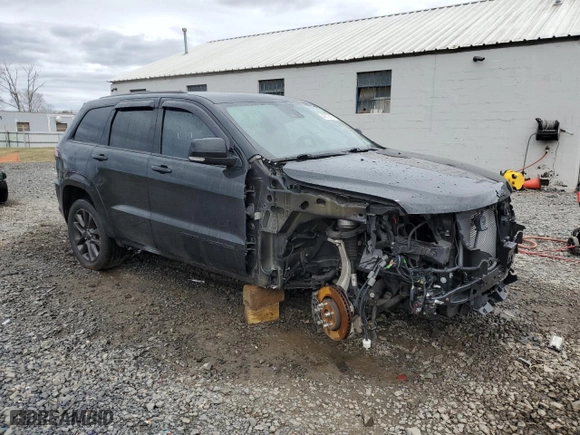 2018 Jeep Grand Cherokee Overland with VIN 1C4RJFCG0JC119232, listed as a Copart auction lot 48676415 with 55,781 mi miles and Salvage Title. Bid and sale history available at carsss.com. Image 4.