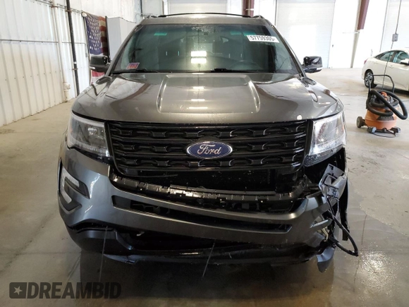 2017 Ford Explorer Sport с VIN 1FM5K8GT4HGC28614, выставлен на аукционе Copart как лот 57759305 с пробегом 126 587 миль миль и Списание • Salvage title. История ставок и продаж доступна на DreamBid. Изображение 5.