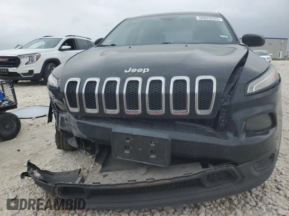 2017 Jeep Cherokee Sport with VIN 1C4PJLAB0HW669519, listed as a Copart auction lot 50829425 with 138,190 mi miles and Salvage Title. Bid and sale history available at carsss.com. Image 5.