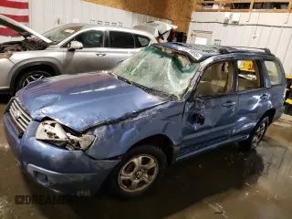 2007 Subaru Forester X w/Premium Pkg with VIN JF1SG65647G715181, listed as a Copart auction lot 50076855 with 189,309 mi miles and Salvage Title. Bid and sale history available at carsss.com. Image 1.