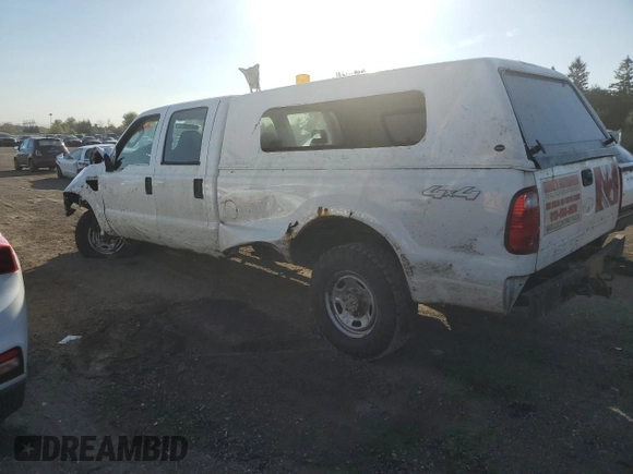 2010 Ford Super Duty F-250 SRW XL with VIN 1FTSW2B58AEA99988, listed as a Copart auction lot 74097294 with 266,928 mi miles and Salvage Title. Bid and sale history available at carsss.com. Image 2.