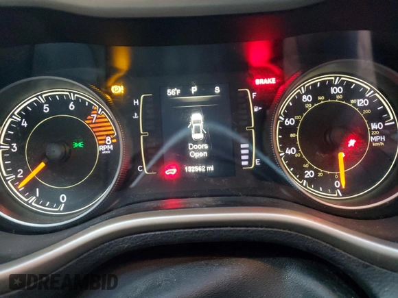 2016 Jeep Cherokee Altitude с VIN 1C4PJMCS7GW360289, выставлен на аукционе Copart как лот 87442484 с пробегом 132 562 миль миль и Чистый • Clean title. История ставок и продаж доступна на DreamBid. Изображение 9.