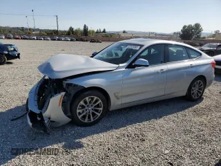 2014 BMW 3 Series GT 328i xDrive with VIN WBA3X5C5XED556858, listed as a Copart auction lot 52045085 with 53,596 mi miles and Salvage Title. Bid and sale history available at carsss.com. Image 1.