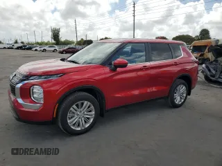 2024 Mitsubishi Outlander ES z VIN JA4J3UA89RZ072115, wystawiony jako Copart lot #51763575 z przebiegiem 2 195 mil mil oraz Czysty tytuł • Clean title. Historia ofert i sprzedaży dostępna na DreamBid. Obrazek 1.
