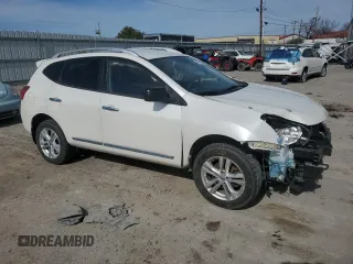 2015 Nissan Rogue S z VIN JN8AS5MV6FW770957, wystawiony jako Copart lot #50017395 z przebiegiem 141 834 mil mil oraz Szkody całkowita. Historia ofert i sprzedaży dostępna na DreamBid. Obrazek 4.
