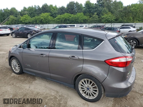 2013 Ford C-Max Energi SEL with VIN 1FADP5CU7DL557250, listed as a Copart auction lot 59852894 with 121,428 mi miles and Salvage Title. Bid and sale history available at carsss.com. Image 2.