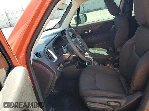 2018 Jeep Renegade Sport with VIN ZACCJBAB4JPH97693, listed as a Copart auction lot 55336235 with 115,268 mi miles and Clean title. Bid and sale history available at DreamBid. Image 7.