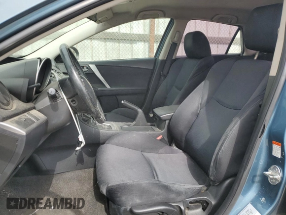 2010 Mazda 3 S Sport with VIN JM1BL1H63A1289949, listed as a Copart auction lot 54698905 with 154,054 mi miles and Salvage Title. Bid and sale history available at DreamBid. Image 7.