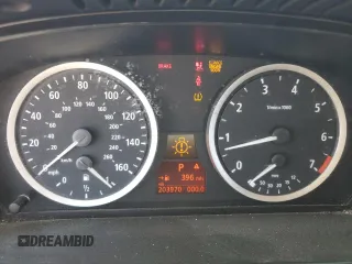 2007 BMW 5 Series 550i z VIN WBANB53577CP07901, wystawiony jako Copart lot #57624255 z przebiegiem 203 970 mil mil oraz Szkoda całkowita • Salvage title. Historia ofert i sprzedaży dostępna na DreamBid. Obrazek 9.