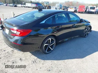 2020 Honda Accord Sport with VIN 1HGCV2F38LA027328, listed as a IAAI auction lot 42044702 with 33,947 mi miles and . Bid and sale history available at DreamBid. Image 4.