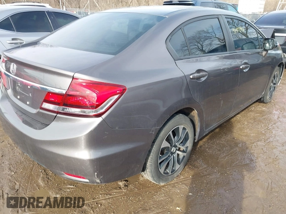 2013 Honda Civic EX with VIN 19XFB2F84DE064987, listed as a IAAI auction lot 41472451 with 118,203 mi miles and . Bid and sale history available at DreamBid. Image 4.