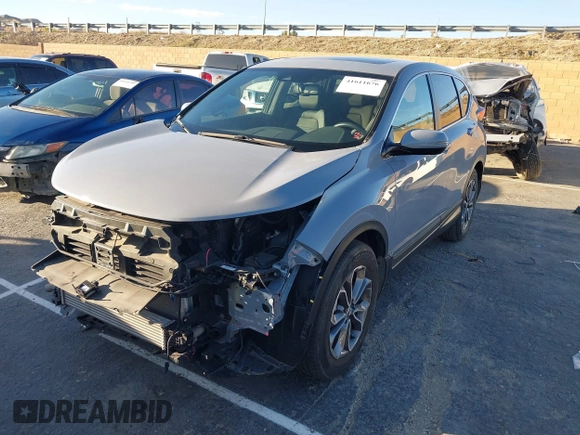 2022 Honda CR-V EX-L with VIN 5J6RW1H88NA018750, listed as a IAAI auction lot 41611676 with 14,089 mi miles. Bid and sale history available at carsss.com. Image 20.