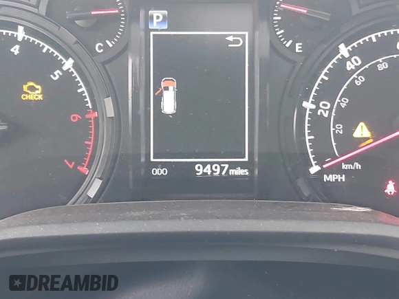 2024 Toyota 4Runner SR5 Premium with VIN JTENU5JR5R6218655, listed as a IAAI auction lot 40615924 with 9,497 mi miles and . Bid and sale history available at DreamBid. Image 15.
