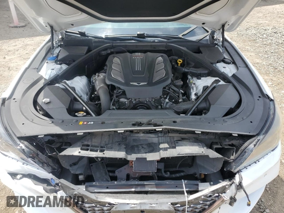 2018 Genesis G80 Sport with VIN KMHGN4JB2JU237330, listed as a Copart auction lot 58870695 with 61,417 mi miles and Salvage title. Bid and sale history available at DreamBid. Image 11.
