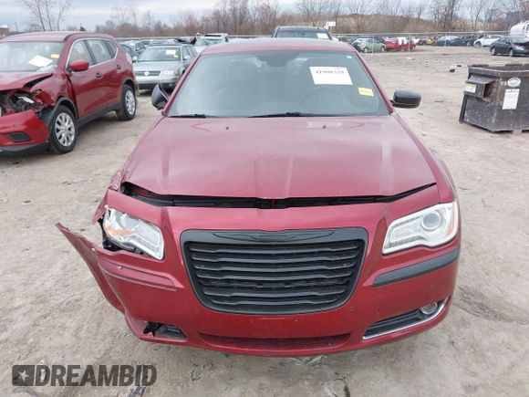 2013 Chrysler 300 with VIN 2C3CCAKG5DH743974, listed as a IAAI auction lot 41908329 with 111,835 mi miles. Bid and sale history available at carsss.com. Image 12.